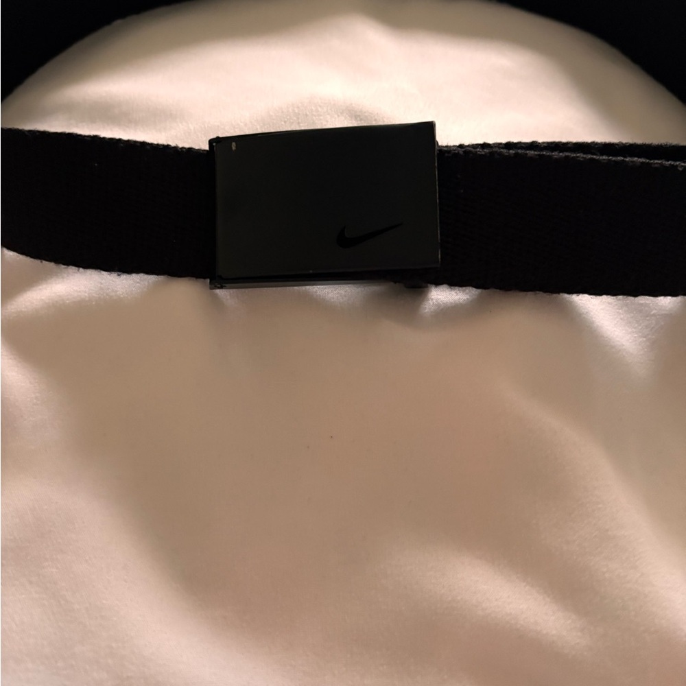 Nike Black Belt with Iconic Buckle